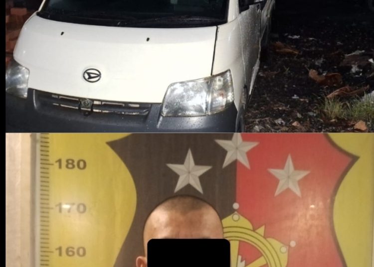 Pelaku Pencuri Mobil di Desa Darmo Kasih Belimbing Diringkus Team Trabazz