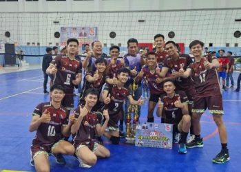 Tim Voli Bukit Asam Jadi Kampiun Bupati Lahat Cup 2024