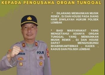 Musik Remix, Dj & House Dilarang Beroperasi