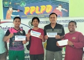 Peringati HPN 2024, PWI Muara Enim Gelar Potong Tumpeng dan Berbagai Lomba