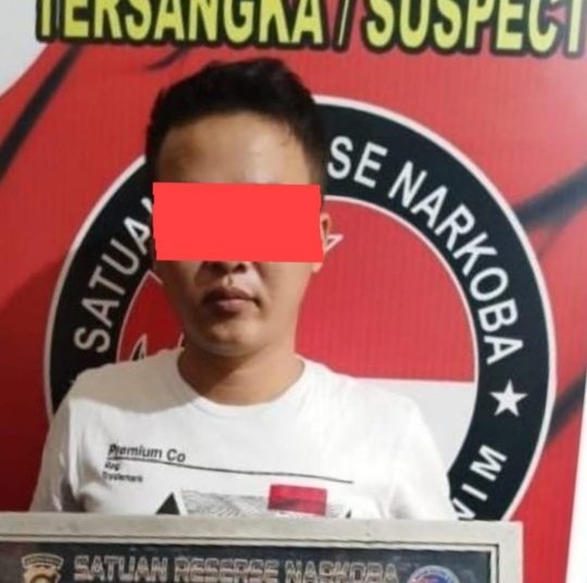 Pelaku Narkoba & Senpira Ditangkap Satres Narkoba Polres Muara Enim