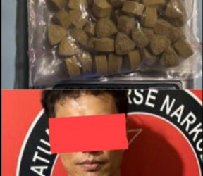 Pelaku Pengedar Narkoba Diringkus Didalam Rumah