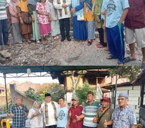 Bakal Calon Bupati Muara Enim 2024, H.Nasrun Umar Berikan Bantuan kepada Korban Kebakaran di Kelurahan Muara Enim