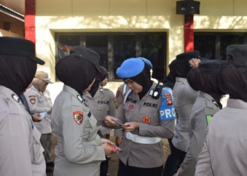 Bidang Propam Polda Sumsel Lakukan Pemeriksaan Gaktikplin Kepada Personel Polres Muara Enim