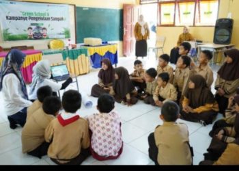 Hari Lingkungan Hidup, Bukit Asam (PTBA) Edukasi Pelajar Sekolah Dasar
