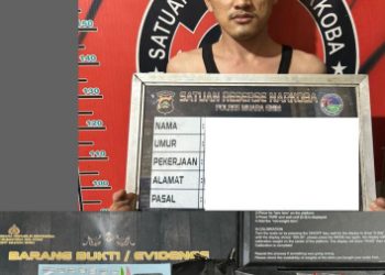 Pelaku Narkoba Diringkus di Desa Kepur Muara Enim
