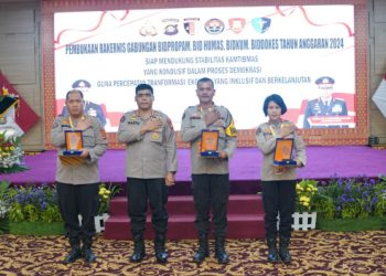 Humas Polres Muara Enim Raih Penghargaan