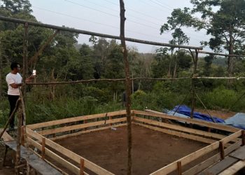 Langkah Tegas Jelang Pilkada 2024, Arena Sabung Ayam di Desa Keban Agung Ditertibkan Aparat