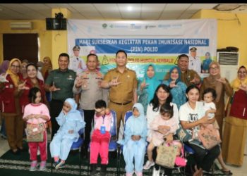Sasar Anak Usia 0 Sampai 7 Tahun, Pj. Bupati Muara Enim Luncurkan PIN Polio Serentak