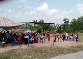 Warga Bougenville Asri dan Air Durian Muara Enim Meriahkan 17an