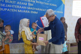 Sinergi Bukit Asam (PTBA) dan Pemkab Muara Enim Mencegah Stunting