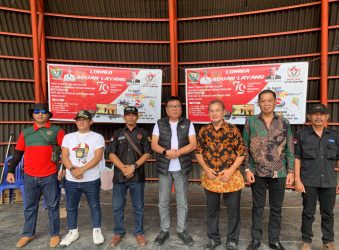 Perlasi DPC Muara Enim Gelar Lomba Aduan Layangan Sekabupaten dalam Rangka HUT RI ke-79